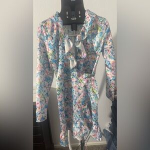 Bar III Multicolor Floral Dress